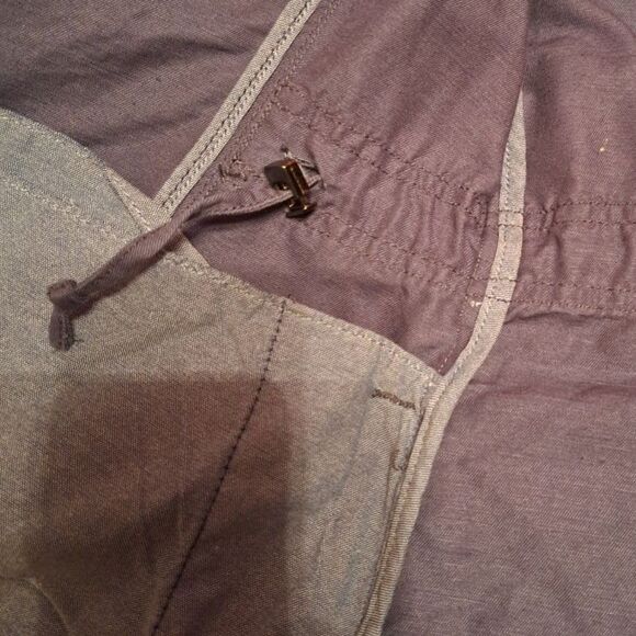 Toad and Co Purple Jacket Size Small Linen and Cotton Pockets Button Closure - Picture 7 of 15